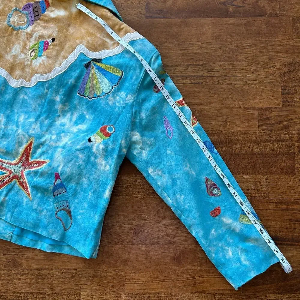 Bala Bala Coastal Breeze Jacket—Beach Cottage Vibes, Silk Inner Lining​